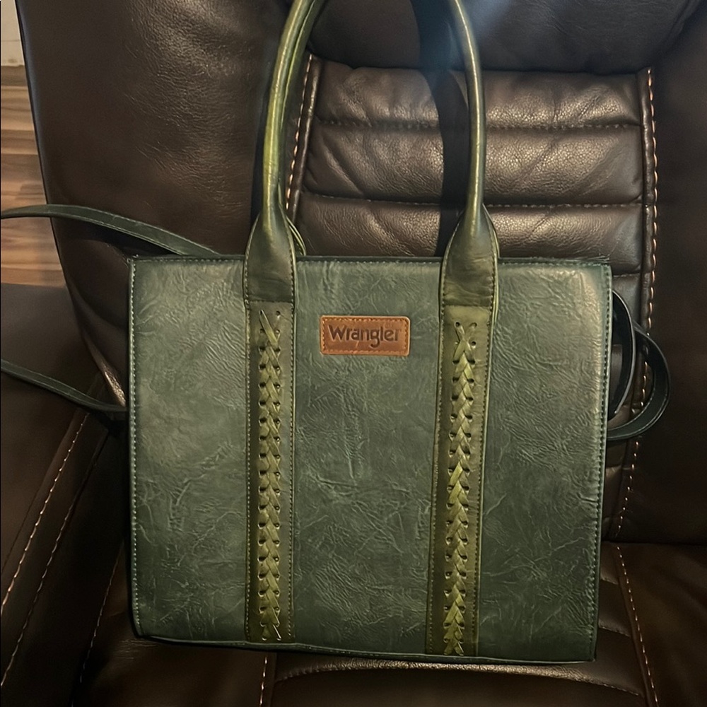 Wrangler Green Shoulder Bag
